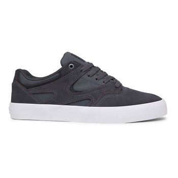 DC Kalis Vulc S Siva - Panske Skate Topanky